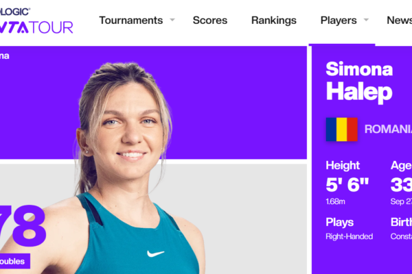 Simona Halep a intrat între primele 1000 de jucătoare ale lumii